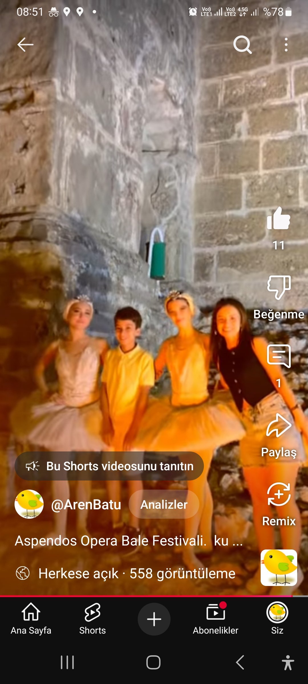 Aspendos Bale Festivali